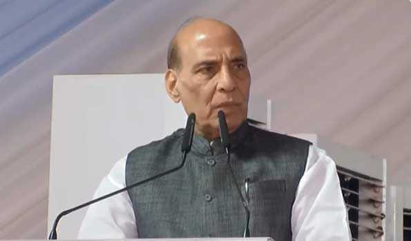 Connect hearts of people with your actions: Rajnath Singh to BRO