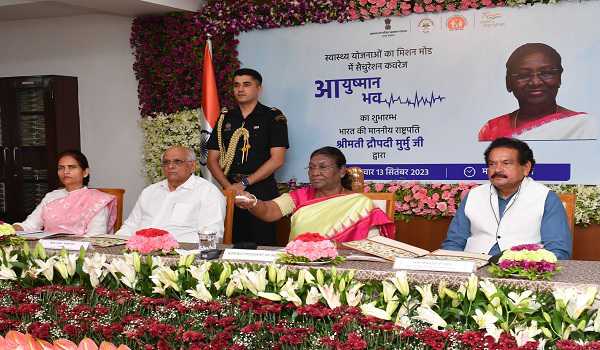 President Murmu launches ‘Ayushman Bhav’ campaign