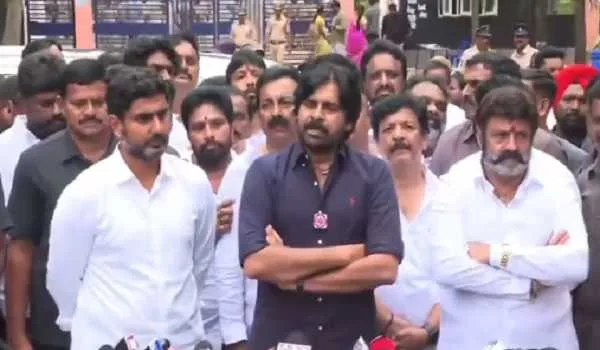 Pawan Kalyan TDP-JSP Alliance Announcement Pawan Kalyan speaking about the TDP-JSP alliance