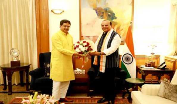 Tripura CM meets Lt Governor of Delhi to set up state’s 3rd Bhavan