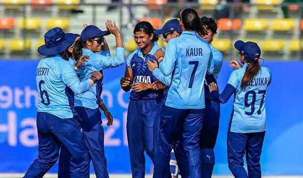 Asia Games: India clinch gold as women’s cricket team beat SL in finals