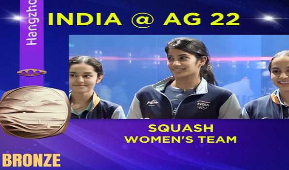 Asiad: Indian women’s squash team settle for bronze