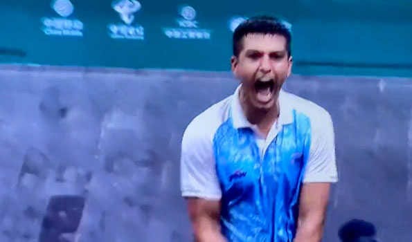 Abhay wins gold for India by beating Pak in gripping squash team event decider