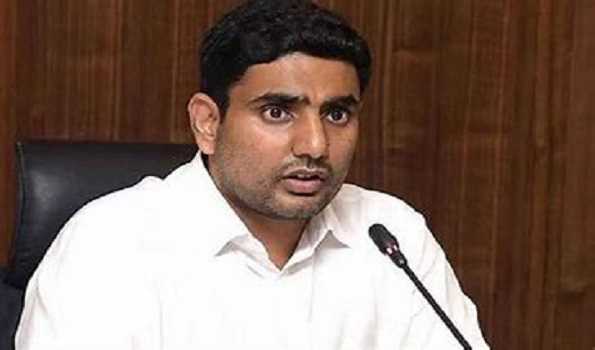 Amaravati Inner RR scam case : AP CID police serve notice to TDP MLC Nara Lokesh