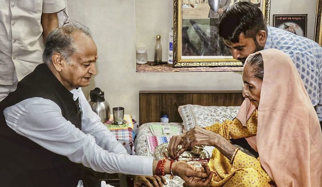 Raj CM meets Pratapgarh assault victim, offers 10 lakh aid, govt job