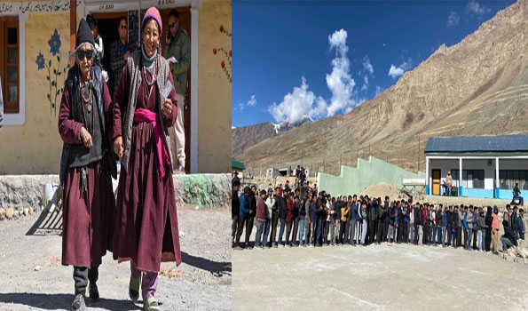 65 pc votes polled in Kargil Hill Council election till 1 pm