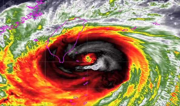 Typhoon Koinu leaves almost 200 injured in Taiwan