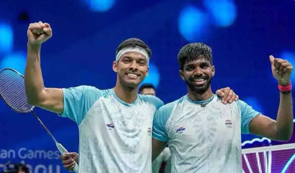 Asiad badminton: Chirag-Satwiksairaj win historic gold medal