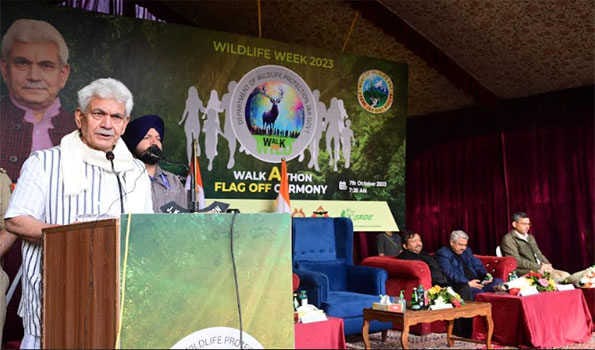 J&K Administration is committed to cause of wildlife conservation : LG Sinha