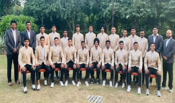 Indian Sub Junior Men’s & Women’s Hockey Teams leave for Netherlands Tour