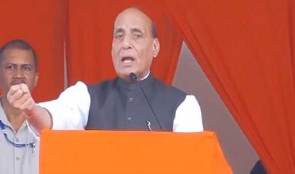 Rajnath criticises Telangana government for lack of development despite two terms