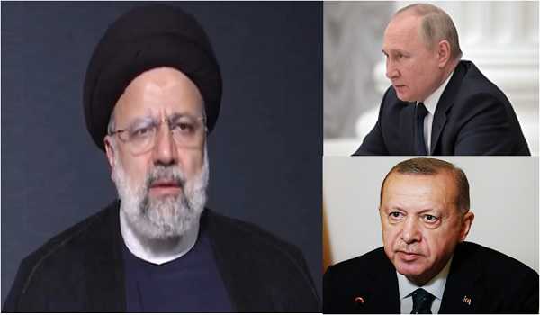 Iranian, Russian, Turkish presidents urge to end Israeli attacks on Gaza