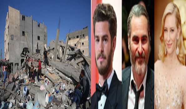 Hollywood celebrities call on Biden to help de-escalate Israeli-Palestinian violence