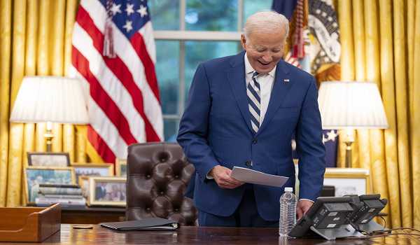 Biden says necessary to maintain continuous flow of humanitarian aid to Gaza