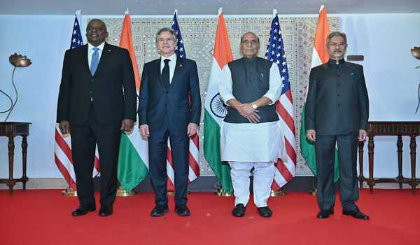 Fifth India-US 2+2 ministerial dialogue begins; Indo-Pacific region & defence ties top on agenda
