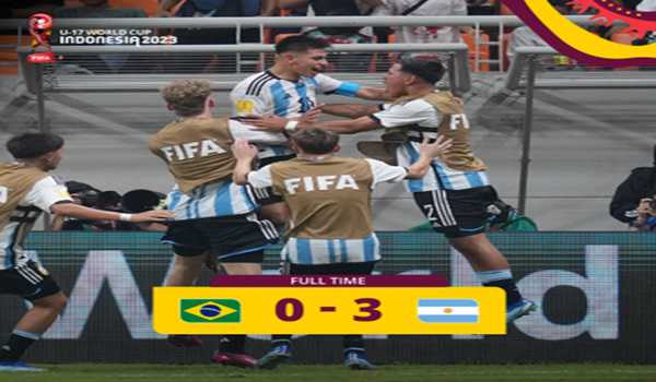 Argentina beat Brazil in U17 FIFA World Cup quarterfinals