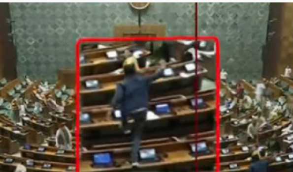 Retired police officer’s son detained from Karnataka in Parliament breach case