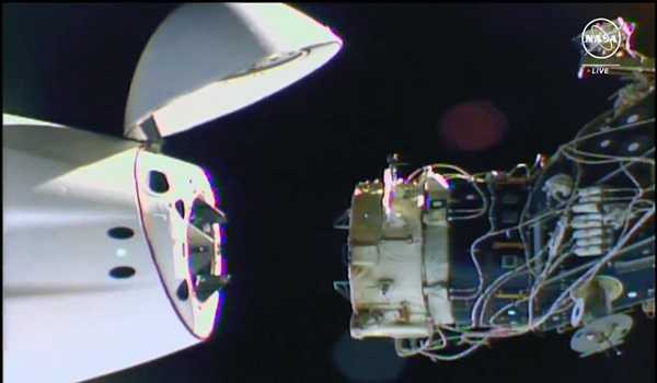 SpaceX’s unmanned Dragon spacecraft undocks from ISS