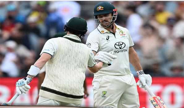 Mitch Marsh leads Australia’s fightback after early blows