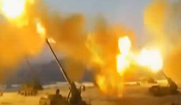 N Korea fires some 200 shells off Its west coast near S Korean islands