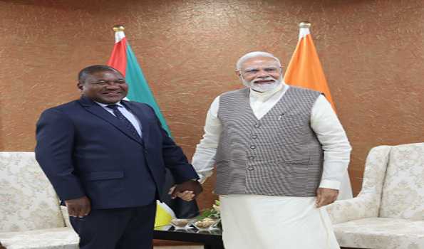 PM Modi meets Prez Filipe Jacinto Nyusi, assures commitment to support Mozambique’s development