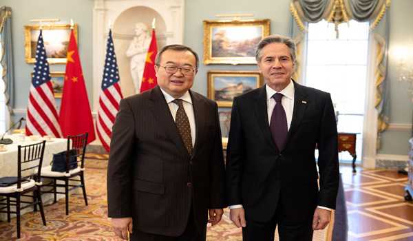 Blinken, Chinese official discuss stability on Taiwan Strait, other issues – State Dept