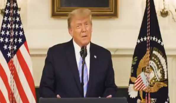 Trump says his admin will rebuild US cities, provide police with immunity to fight crime