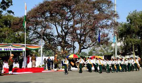 Manipur celebrates 75th Republic Day at Kangla