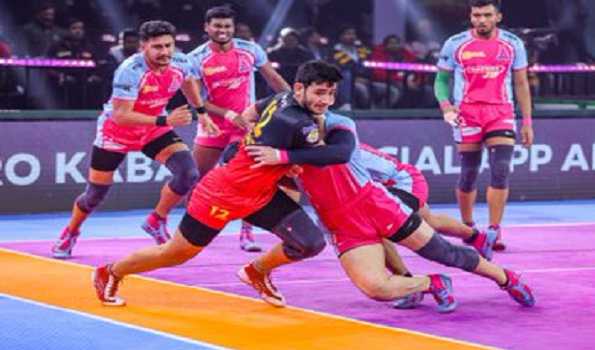 Bengaluru Bulls claim thrilling tie against Jaipur Pink Panthers in PKL