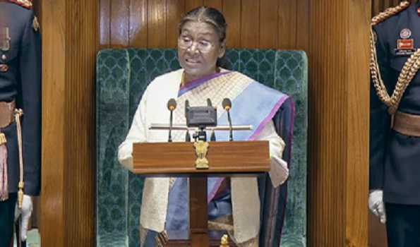 Prez Murmu mentions Ram Temple, abrogation of Article 370, triple talaq in address to parl