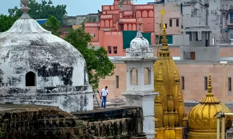 ASI report confirms remains of a large Hindu Temple beneath the Gyanvapi Mosque