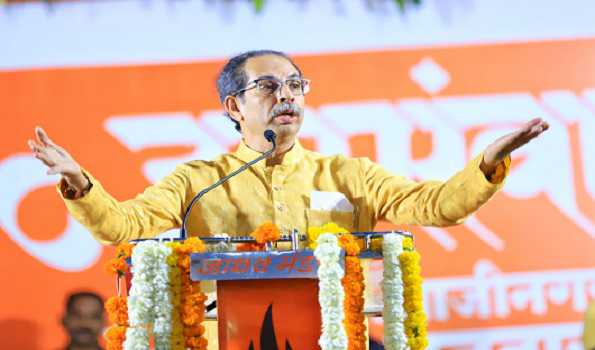 Leader of Cong will eventually serve as BJP’s prez: Uddhav Thackeray