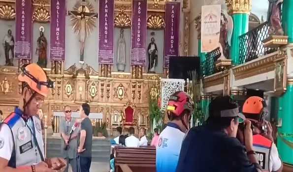 34 injured as church floor collapses in Philippines
