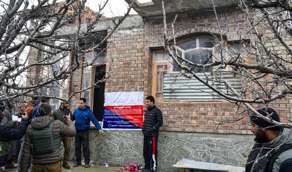Police attach ‘illegal property’ of drug peddler in J&K’s Baramulla