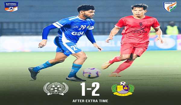 Goa beat Manipur to meet Services in Santosh Trophy final