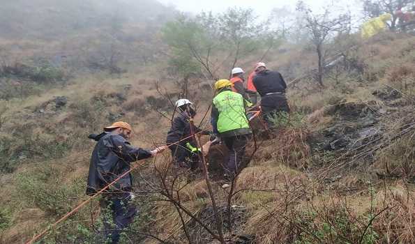 Ten killed as passenger taxi falls into gorge in J&K’s Ramban, 2 identified