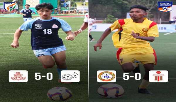 Sikkim,Telangana prove too good in Swami Vivekananda U20 Men’s NFC