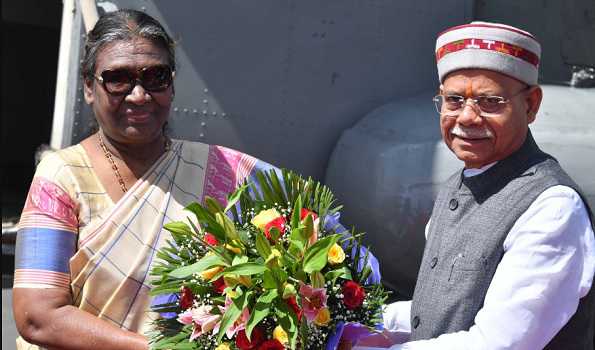 President Murmu in Shimla on 5-day official visit to Himachal