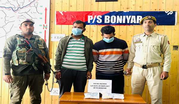 J&K: Police arrest 2 Narco smugglers in Baramulla