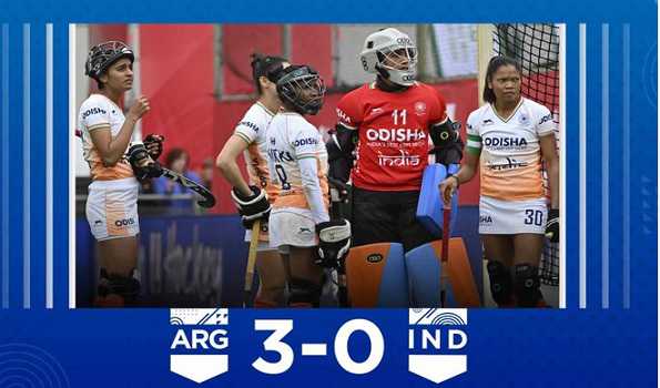 Indian Women’s Hockey Team go down against Argentina