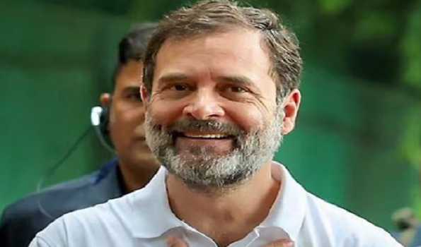 Rahul Gandhi leading by near 2L votes from Wayanad