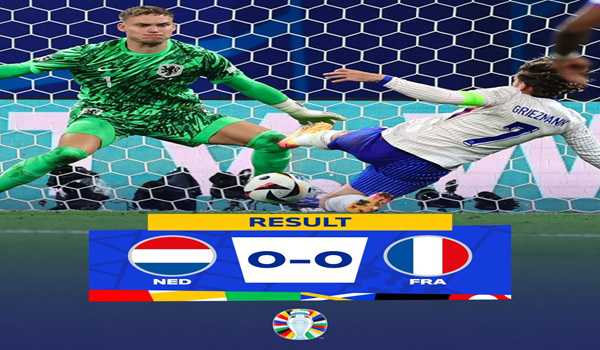 Defensive standoff: Netherlands, France share points in goalless draw