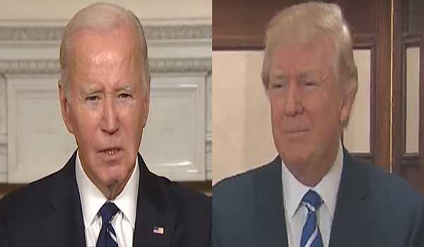 Trump,Biden face off on debate stage 3rd time on Thursday