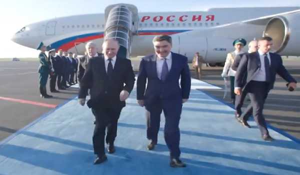 Putin arrives in Astana to take part in SCO Summit: Kremlin