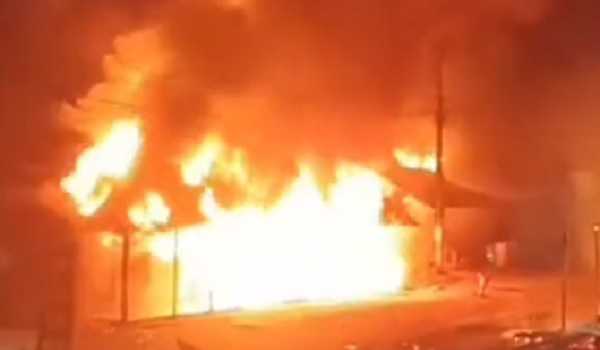 Communal tension hits Tripura’s Dhalai dist; several houses & shops gutted
