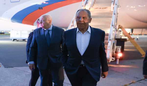 Lavrov arrives in New York to participate in UN Events