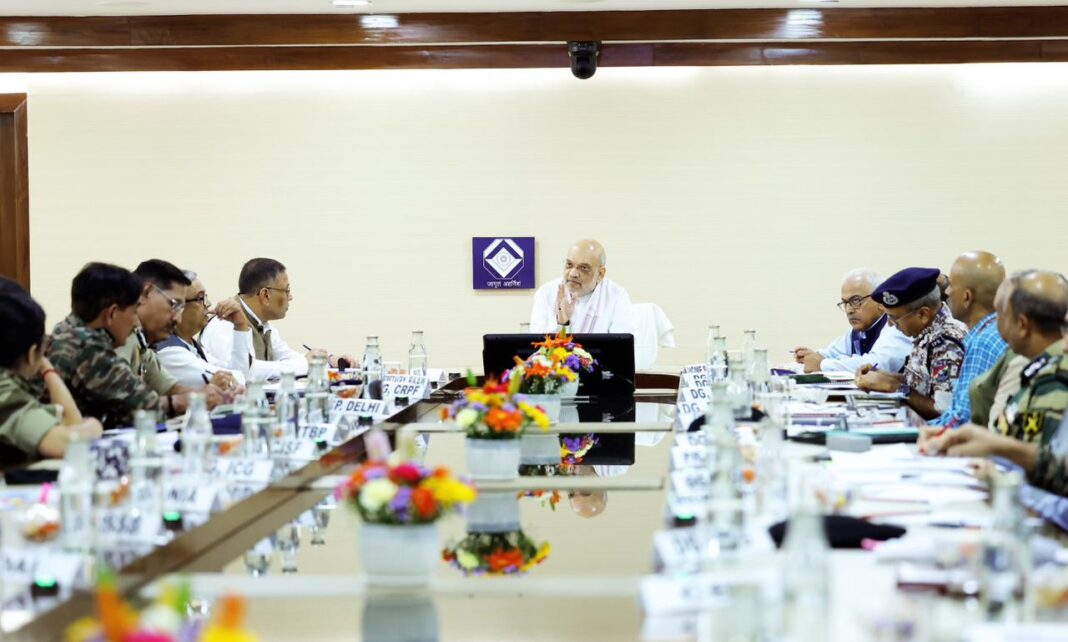 Amit Shah chairs high-level meeting to review functioning of Multi Agency Centre (MAC) of IB