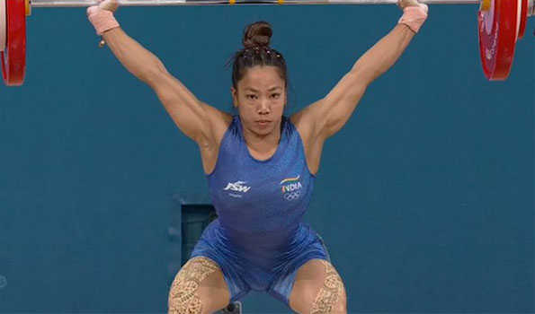 Mirabai Chanu narrowly misses medal by just one kg at Paris Olympics