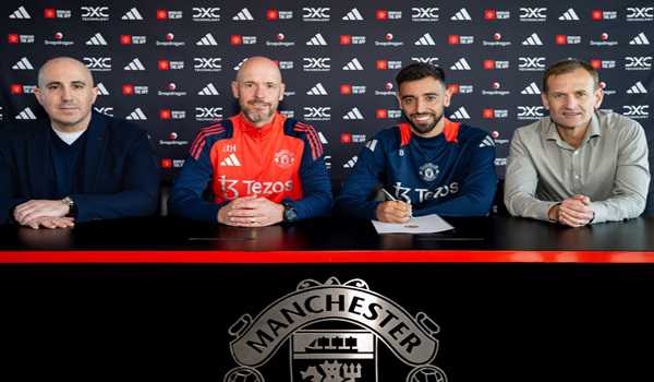 MU captain Bruno Fernandes signs new contract extension