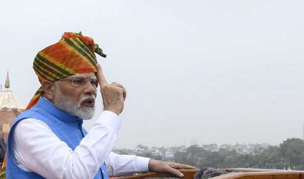 PM Modi pushes for UCC, One-Nation, One-Poll in 78th I-Day address